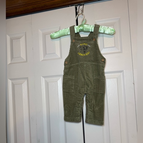 disney kids Other - Disney Kids Olive Green Corduroy Overalls‎